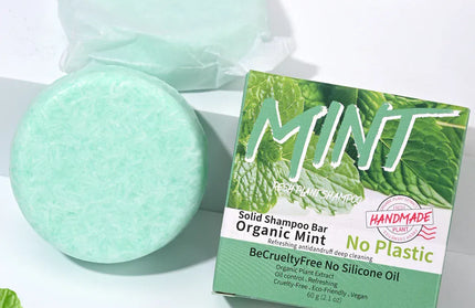 EcoWarra Variant Ice Cool Refreshing Mint Essential Oil Shampoo Hand Soap Solid Shampoo Stick Organic Plant Extract essence Hair Care
