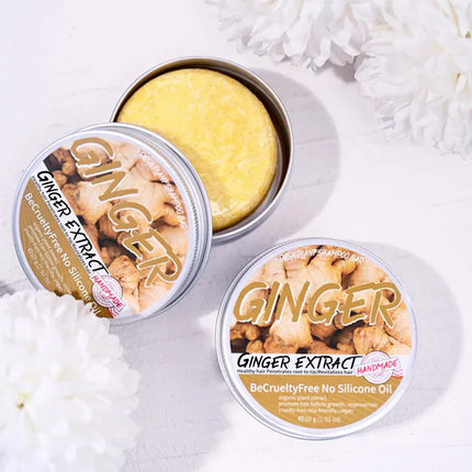 EcoWarra Variant Shampoo soap Ginger solid shampoo bar Clean the scalp remove oil  freshen and wash hair ginger extract