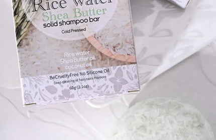 EcoWarra Variant XF Rice Shampoo Bar (60g) – 100% Natural Solid Shampoo for Hair Care, Strength & Repair