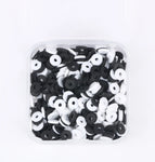 white black