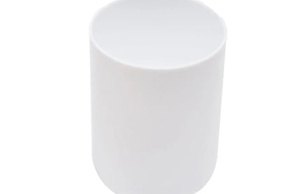 EcoWarra white  Cup 1pc Bathroom Accessories Soap Dispenser Bottle Dish Washroom Garbage Can Toothbrush Holder Cup Suit Lotion Rack Toilet Brush