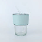 White Cup With Blue