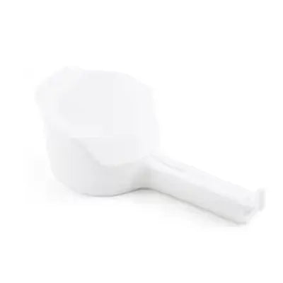 EcoWarra White Kitchen Bag Clips For Food Storage Sealing Clips With Pour Spouts Food Sealing Plastic Cat Dog Food Storage Organizer