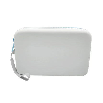 EcoWarra White Portable Silicone Underwear Storage Bag Large Capacity Waterproof Zipper Pouch Desktop Storage Toiletries Bag Lipstick Bags