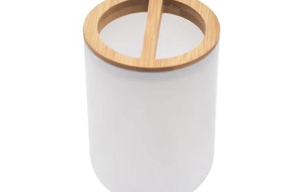 EcoWarra white Rack 1pc Bathroom Accessories Soap Dispenser Bottle Dish Washroom Garbage Can Toothbrush Holder Cup Suit Lotion Rack Toilet Brush
