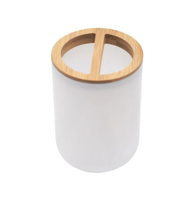 EcoWarra white Rack 1pc Bathroom Accessories Soap Dispenser Bottle Dish Washroom Garbage Can Toothbrush Holder Cup Suit Lotion Rack Toilet Brush