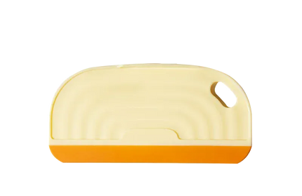 EcoWarra yellow Ultra Soft Non-Scratch Mini Handheld Squeegee Kitchen Bathroom Glass Cleaning Tools Window Mirror Wiper Home Essentials 청소 솔