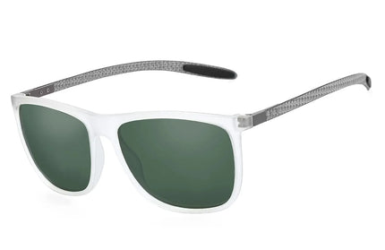 EcoWarra ZENOTTIC Polaroid / 006 Green Lens ZENOTTIC Square Polarized Sunglasses for Men Ultralight Carbon Fiber Sun Glasses Driving Fishing Golf Sports UV400 Protection