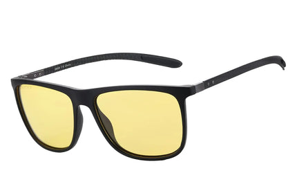 EcoWarra ZENOTTIC Polaroid / 008  Night vision ZENOTTIC Square Polarized Sunglasses for Men Ultralight Carbon Fiber Sun Glasses Driving Fishing Golf Sports UV400 Protection