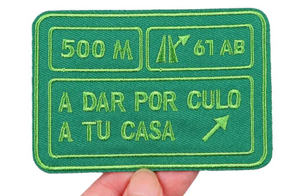 Outdoor Nature Camping Traveler Embroidered Patch Iron On Patches For Clothing Thermoadhesive Patches Hiking Patch For Backpack