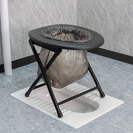 Foldable Portable Toilet for Outdoor Universal Use