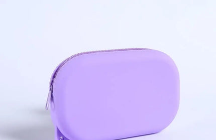 Portable Silicone Underwear Storage Bag Large Capacity Waterproof Zipper Pouch Desktop Storage Toiletries Bag Lipstick Bags