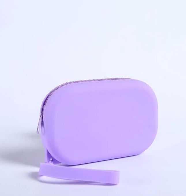Portable Silicone Underwear Storage Bag Large Capacity Waterproof Zipper Pouch Desktop Storage Toiletries Bag Lipstick Bags