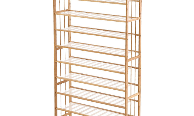 Levede Bamboo Shoe Rack Storage Wooden