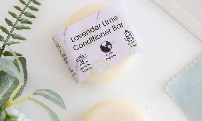 Lavender and Lime , Solid Conditioner, Zero Waste, Hair conditioner, Self Care, Eco, Vegan Products, Plastic Free, long lasting