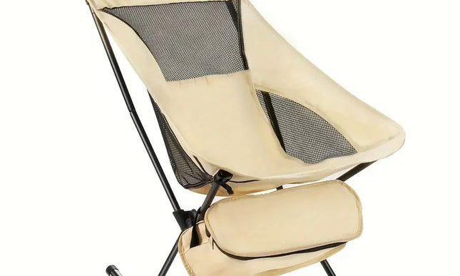 Outdoor Folding Rocking Chair with Cushion