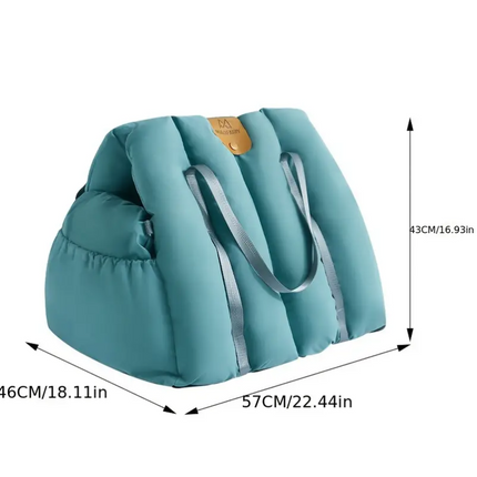 Portable Pet Car Seat & Travel Bed for Small Pets-3