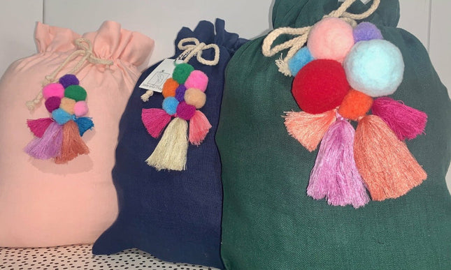 Reusable Gift Bags - Linen