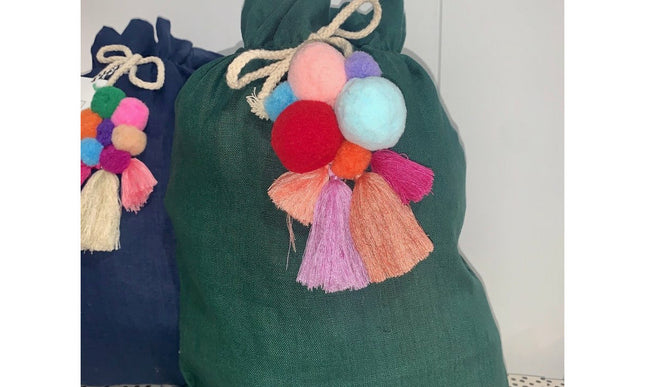 Reusable Gift Bags - Linen