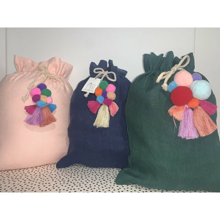 Reusable Gift Bags - Linen