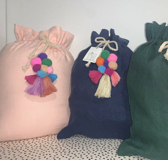 Reusable Gift Bags - Linen-0